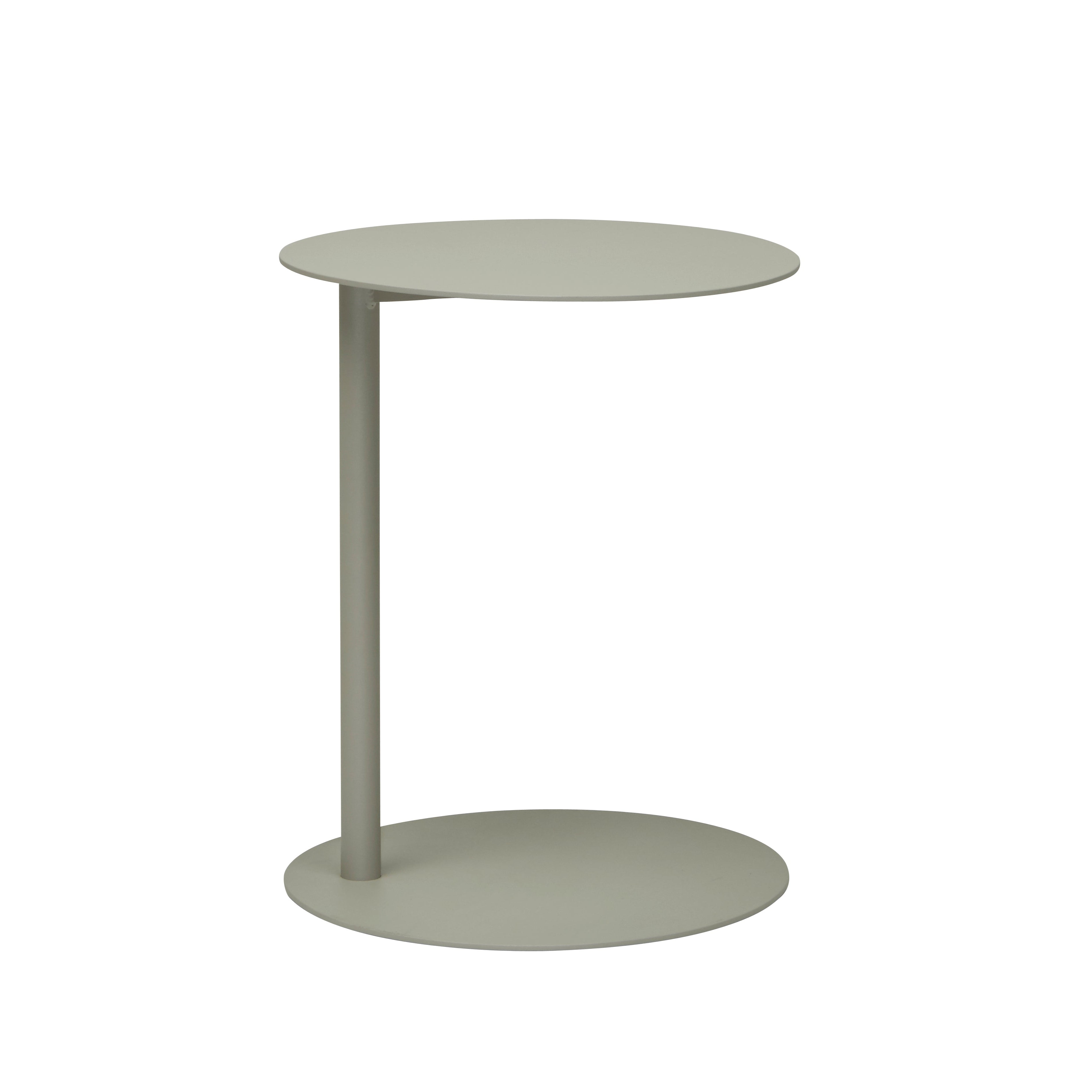 Aperto Ali Round Side Table Tall- Grey (Outdoor)