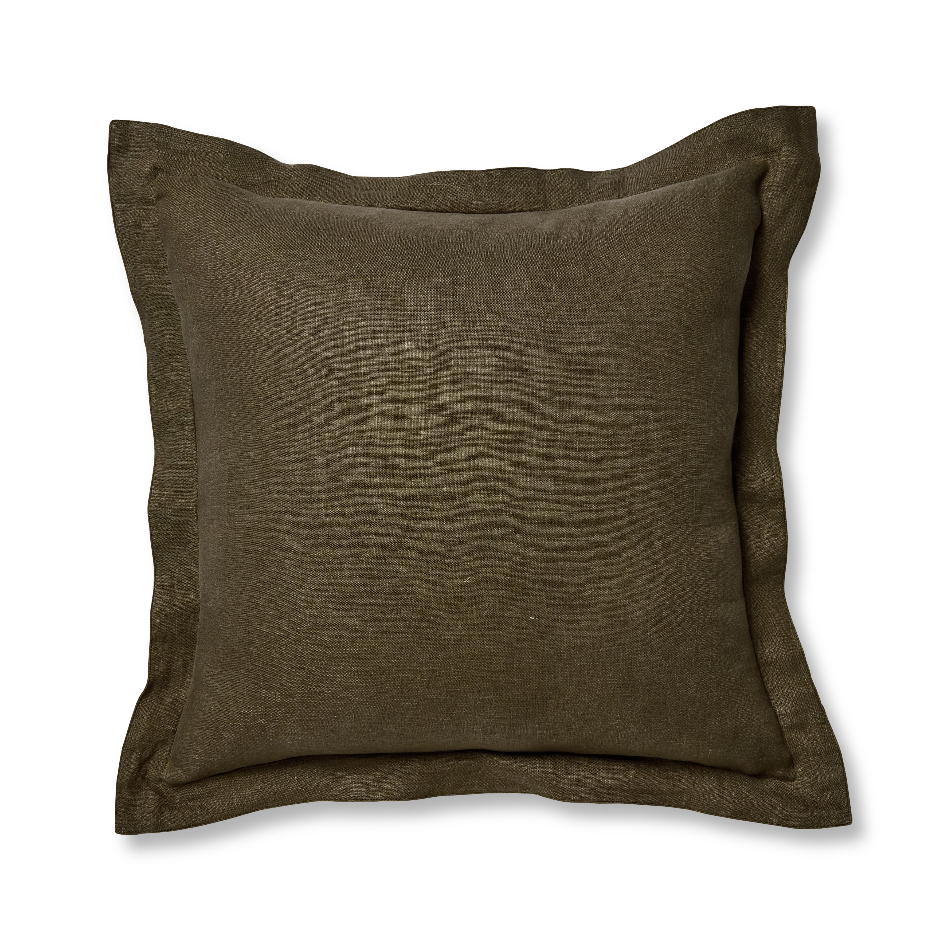 Olive Linen Cushion