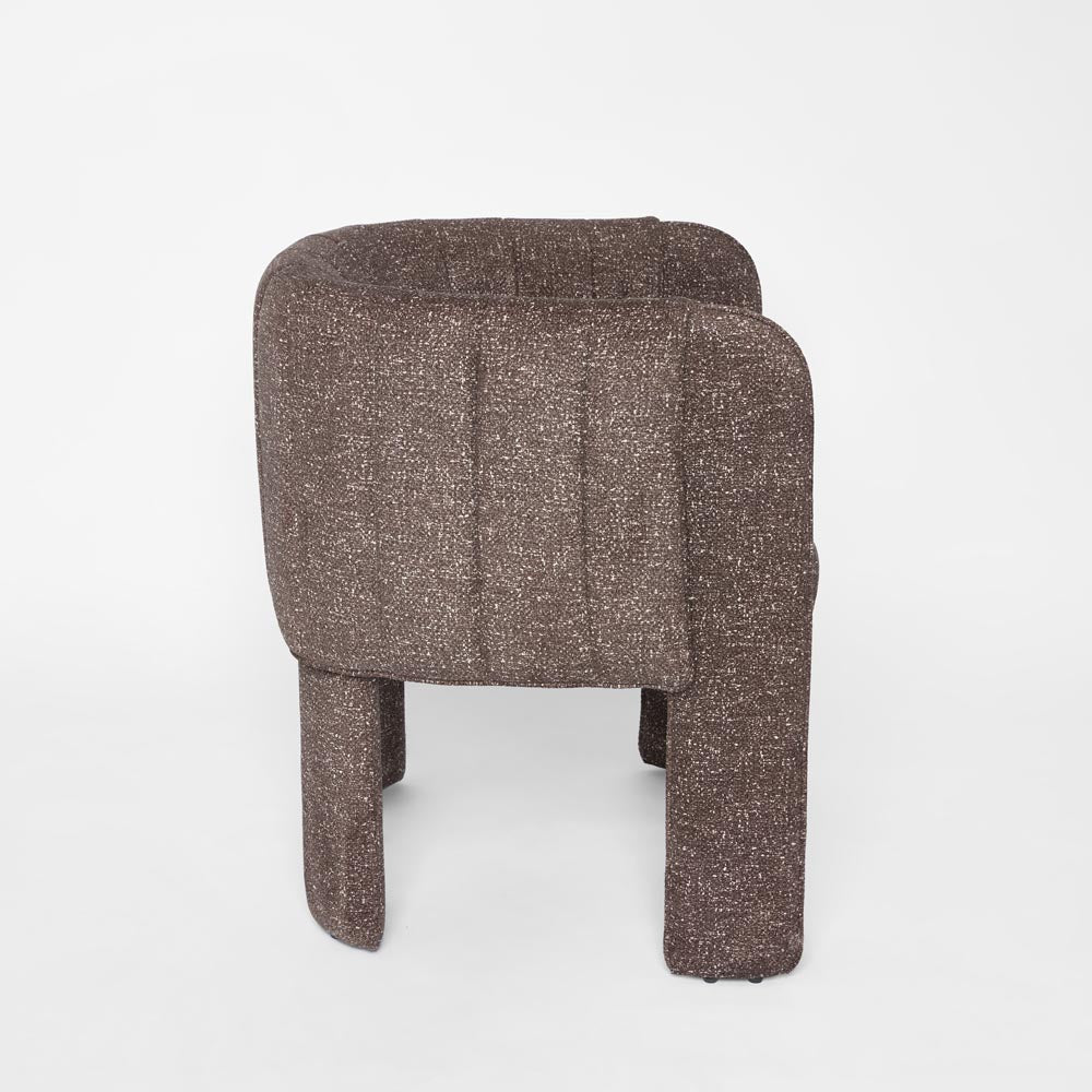 Clara Dining Chair with arms Cocoa - Set of 2