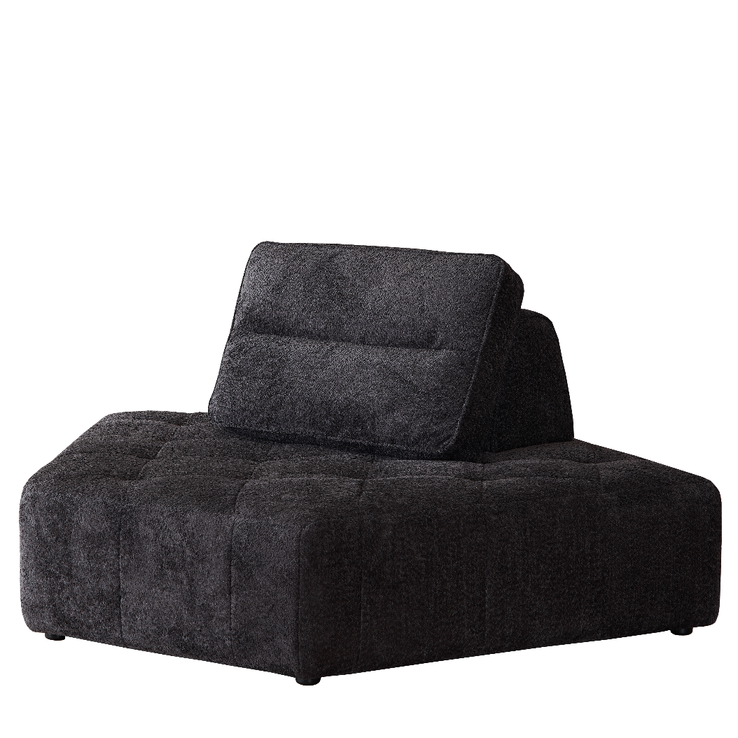 Mousse Corner Lounge - Charcoal