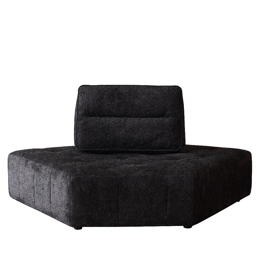 Mousse Corner Lounge - Charcoal