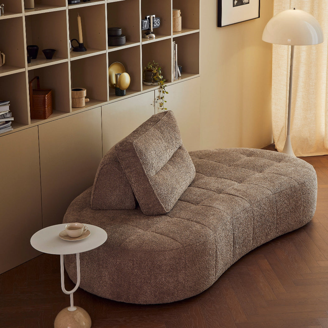 Mousse Round two seater Lounge - Beige