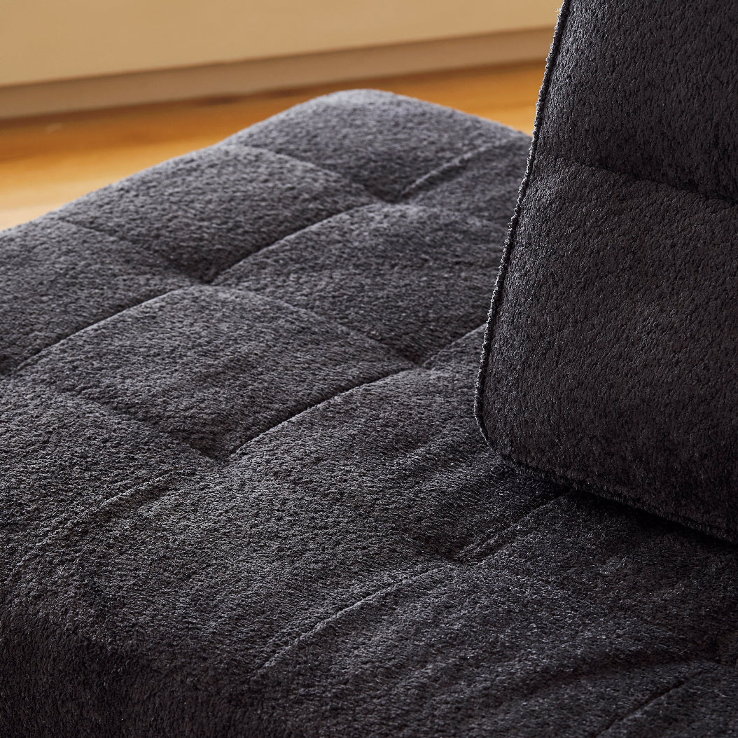 Mousse Round two seater Lounge - Charcoal