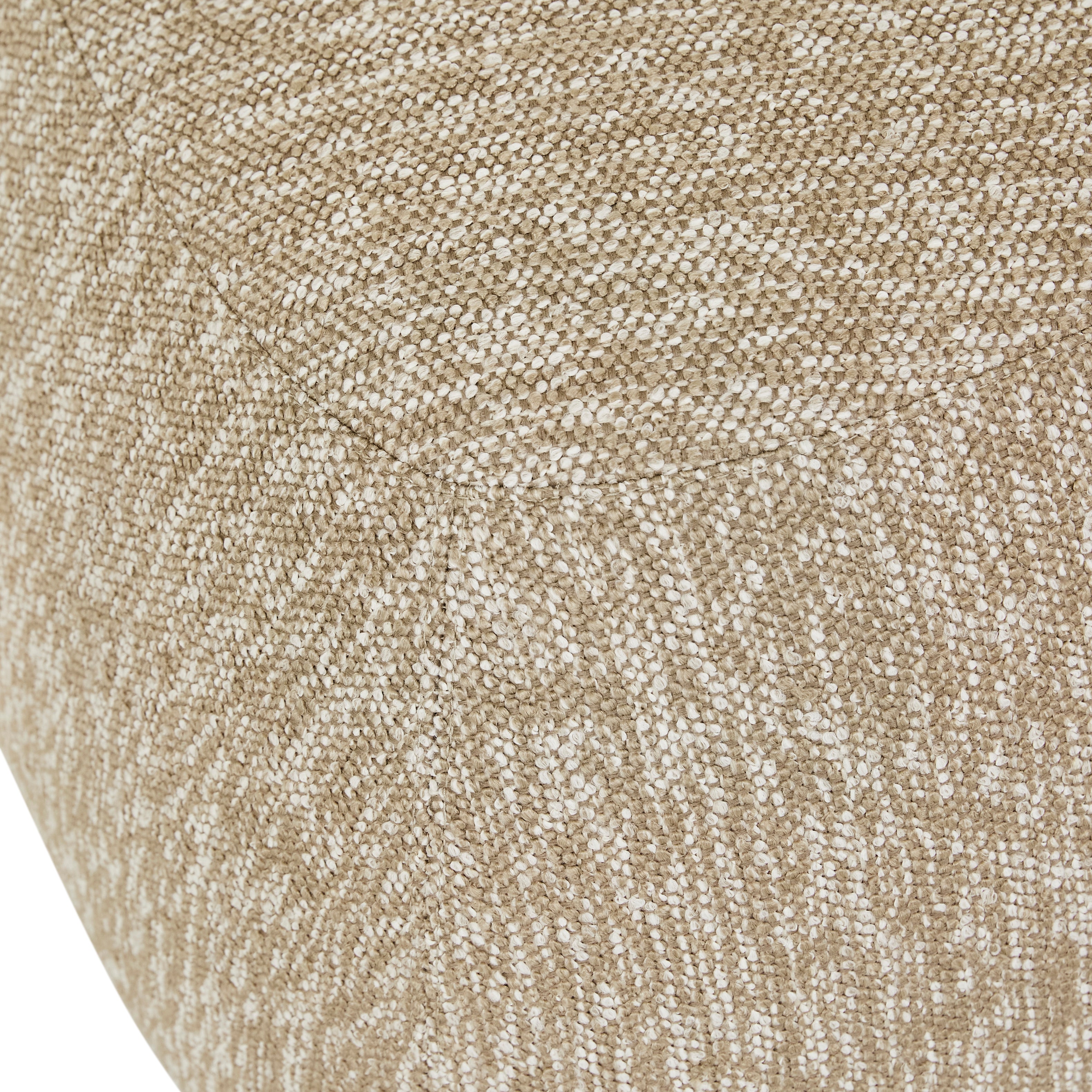 Pebble Ottoman Large - Chickpea