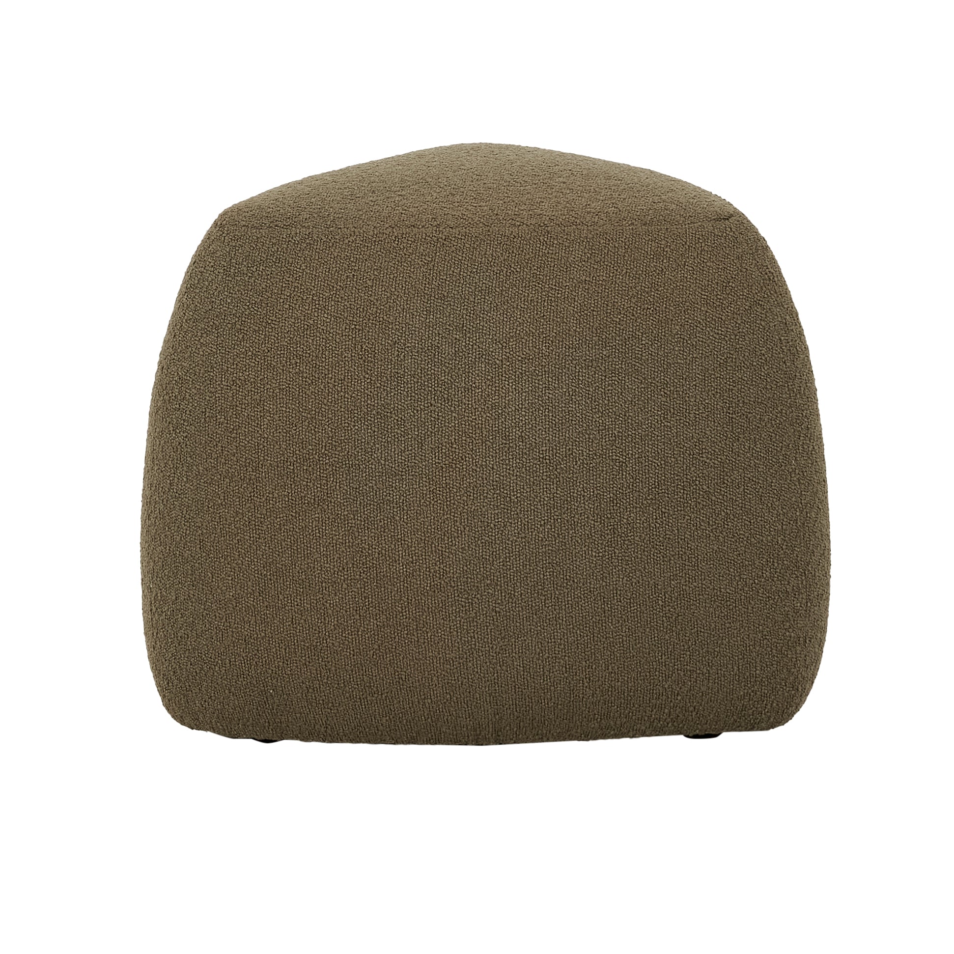 Pebble Ottoman Small - Deep Olive (Enquire for ETA)