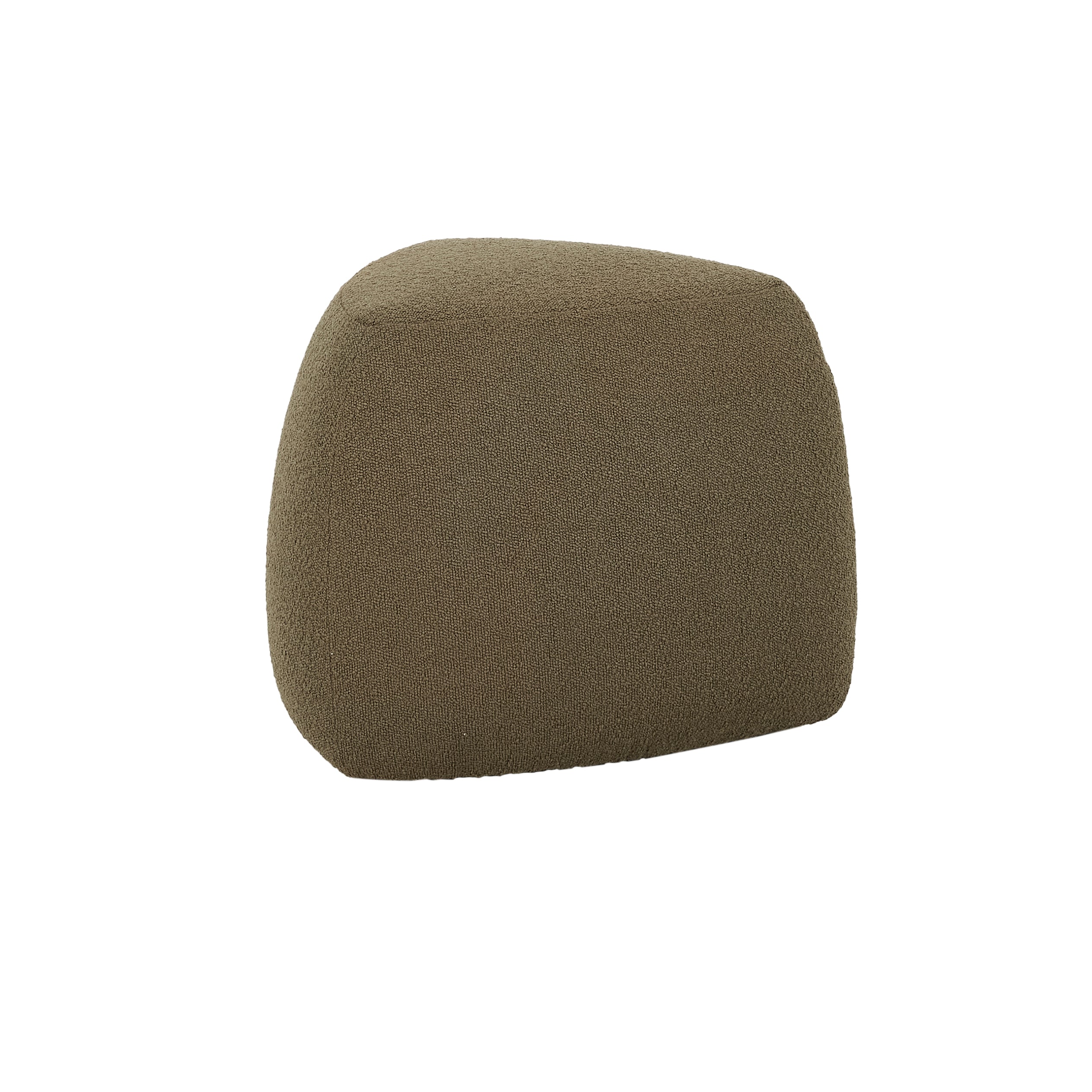 Pebble Ottoman Small - Deep Olive