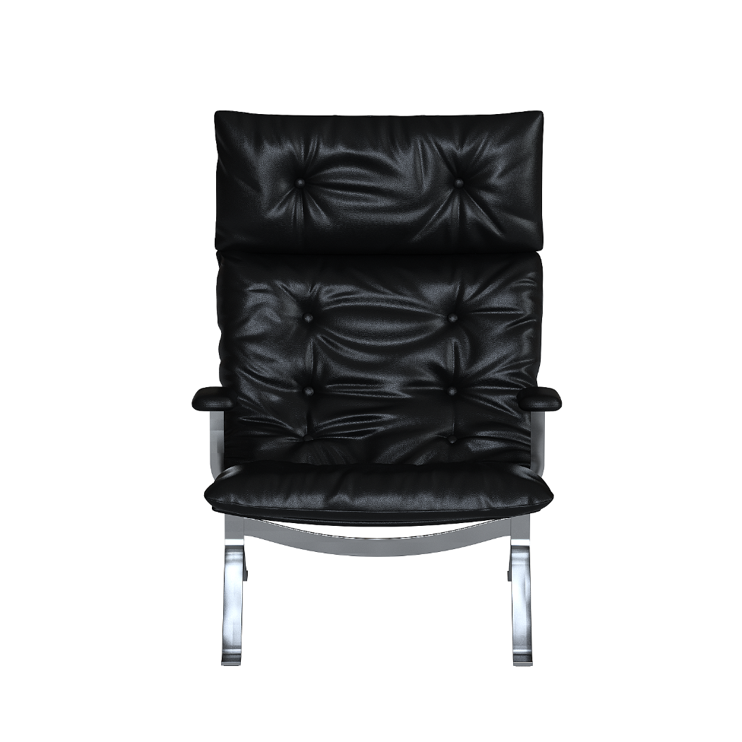 Omelette Lounge Chair with Armrests