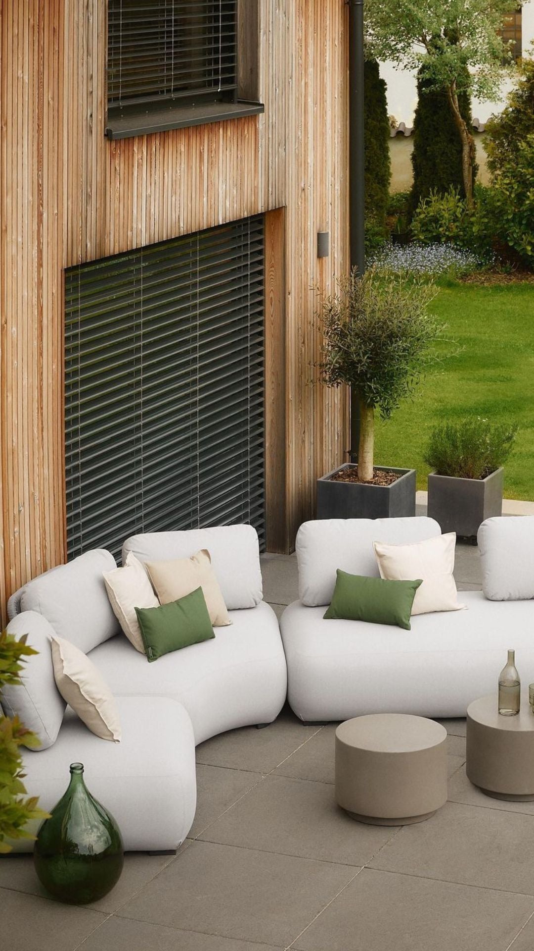 Ora Outdoor Lounge Sofa Modular Grey - Olan Living