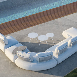 Ora One Seater Outdoor Lounge - Charcoal