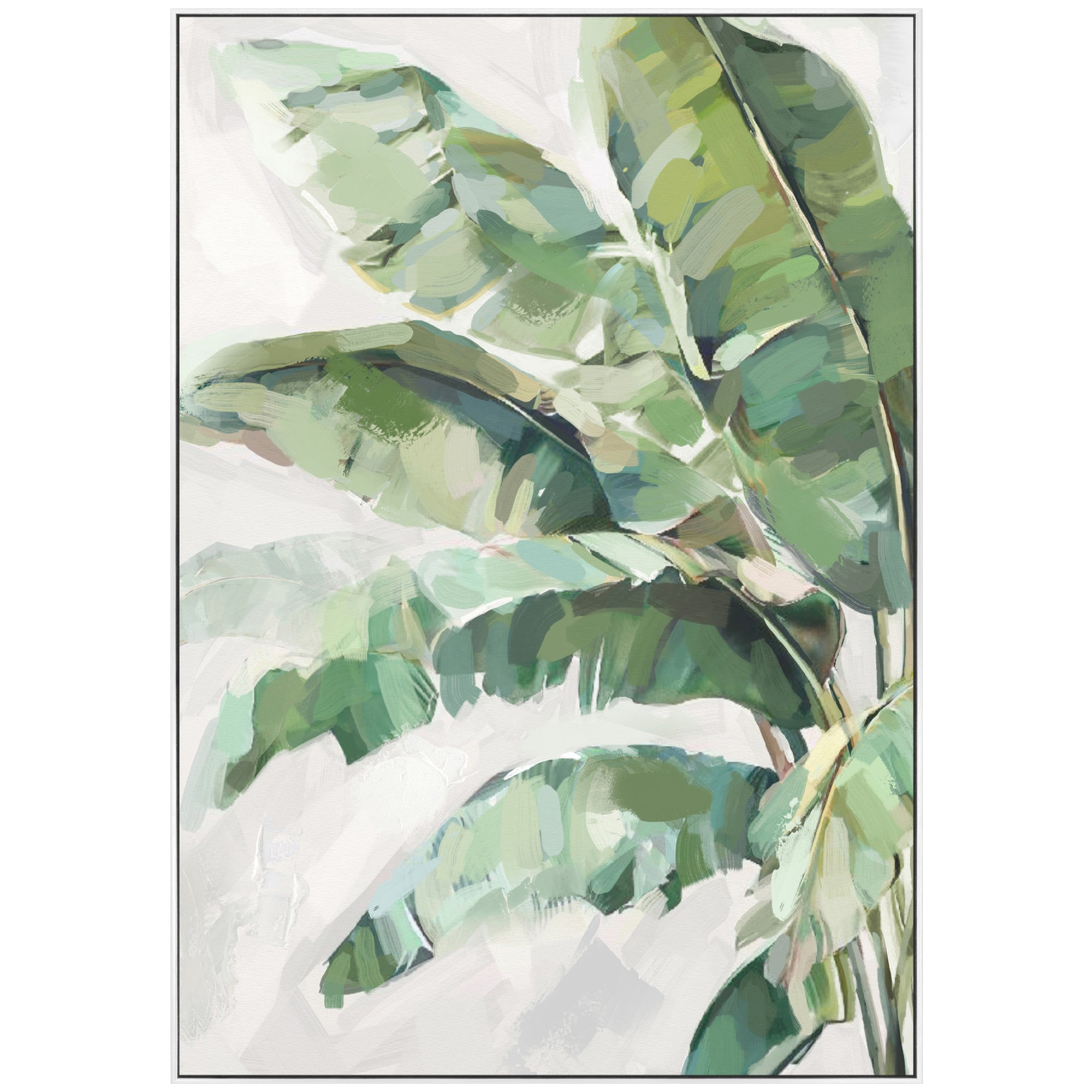 Big Leaf Energy Painting 103x73
