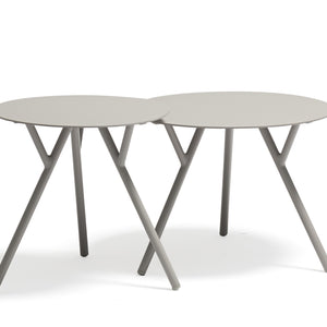Verona Side Table (Low) - Charcoal - Olan Living