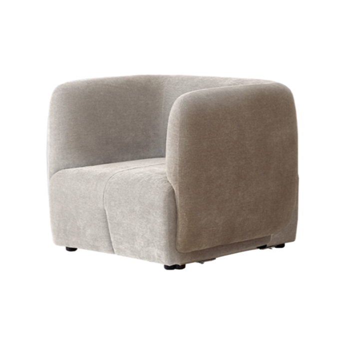 Plum 1 Seater - Beige
