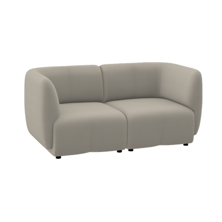 Plum 2 Seater - Beige