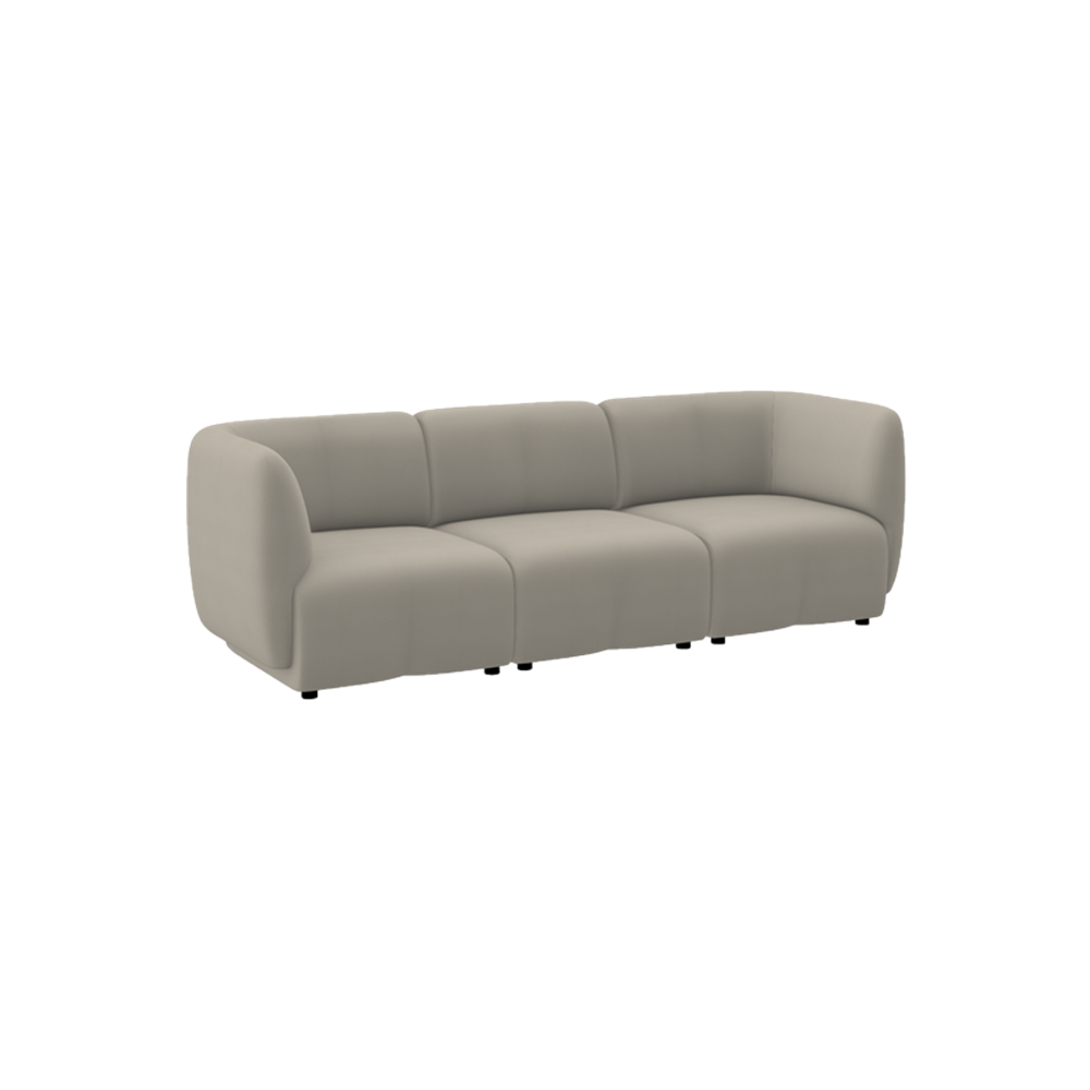 Plum 3 Seater - Beige