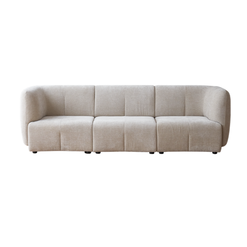 Plum 3 Seater - Beige