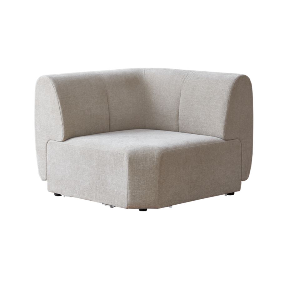 Plum Modular Corner D - Beige