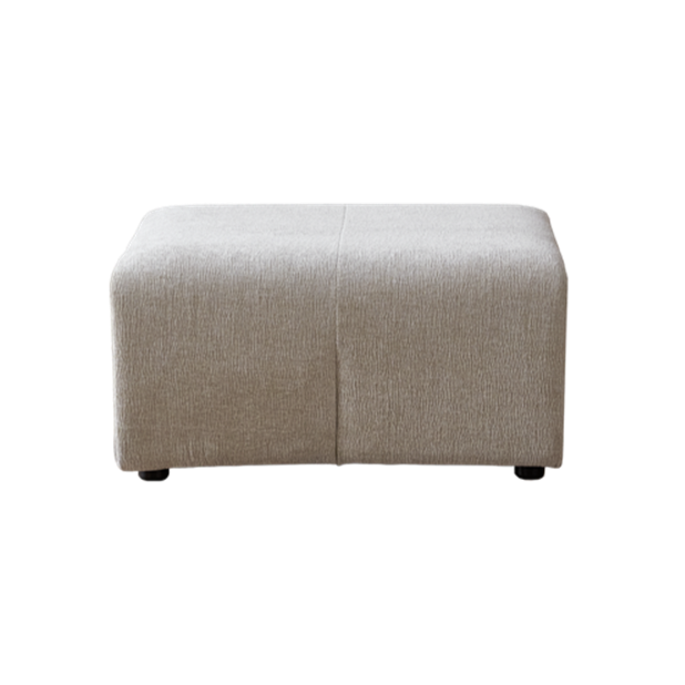 Plum Modular Ottoman - Beige