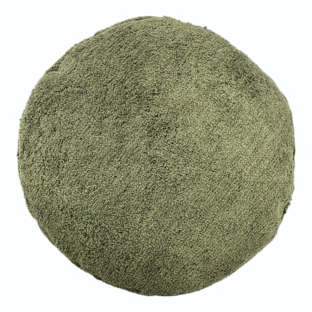 Rimsha Tufted Pouf - Olive