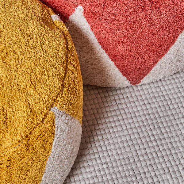 Rimsha Tufted Pouf - Sunflower