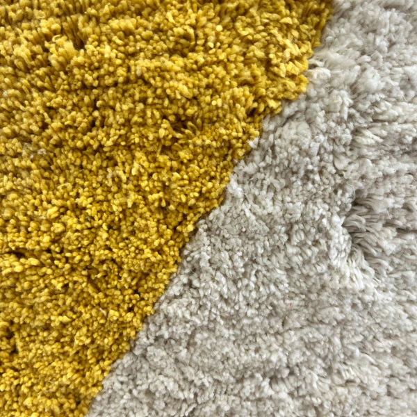 Rimsha Tufted Pouf - Sunflower