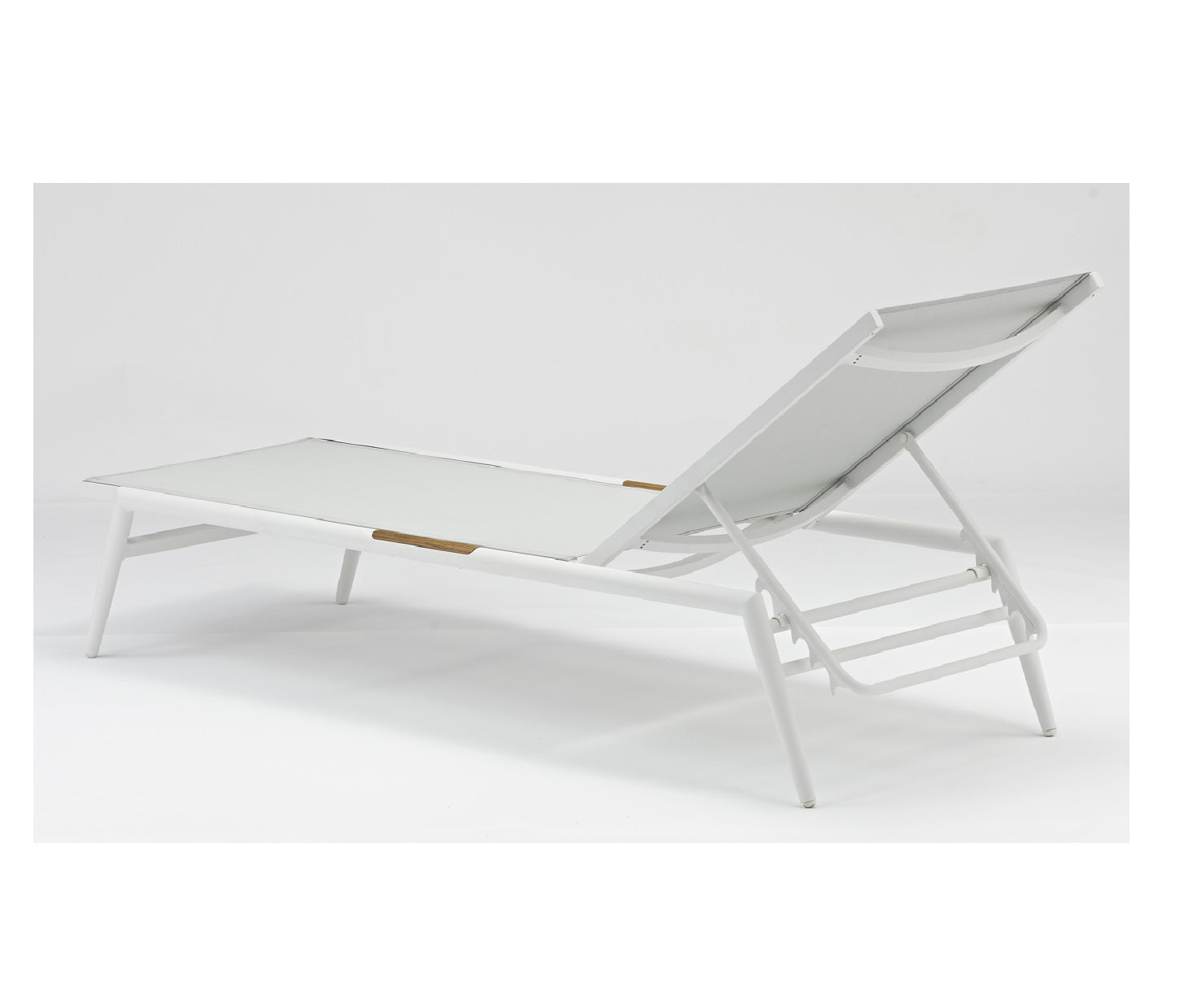 Set of 2 - Riva Outdoor Sunlounge with cushions - Light Grey