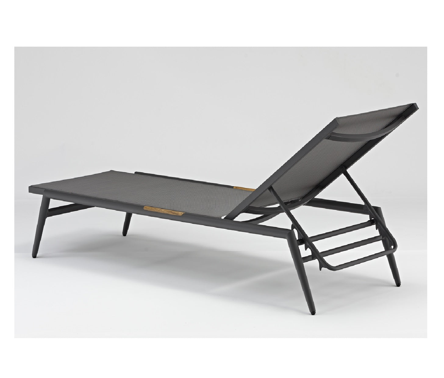 Riva Outdoor Sunlounge - Charcoal