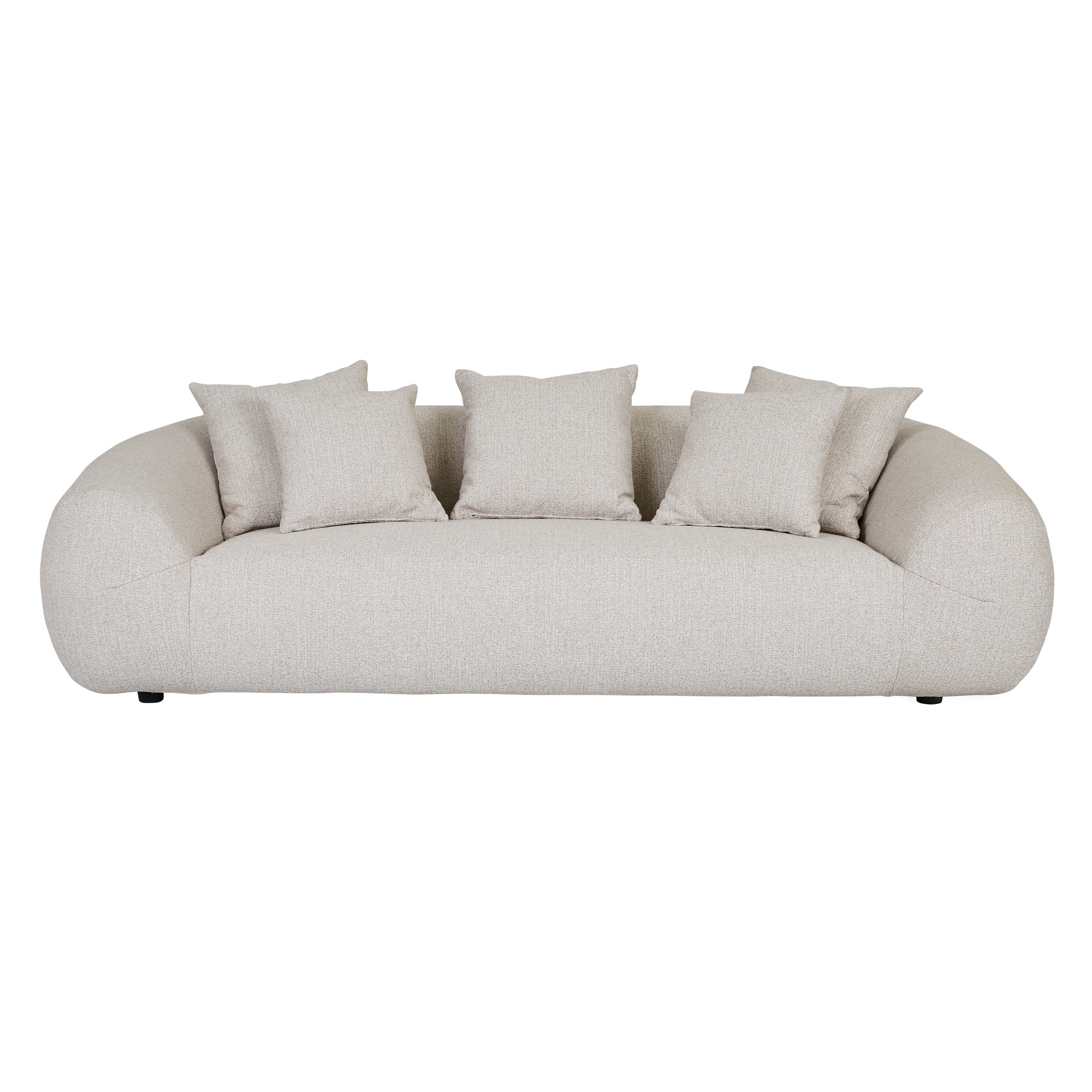 Felix Loop 3 Seater Sofa - Birch Speckle