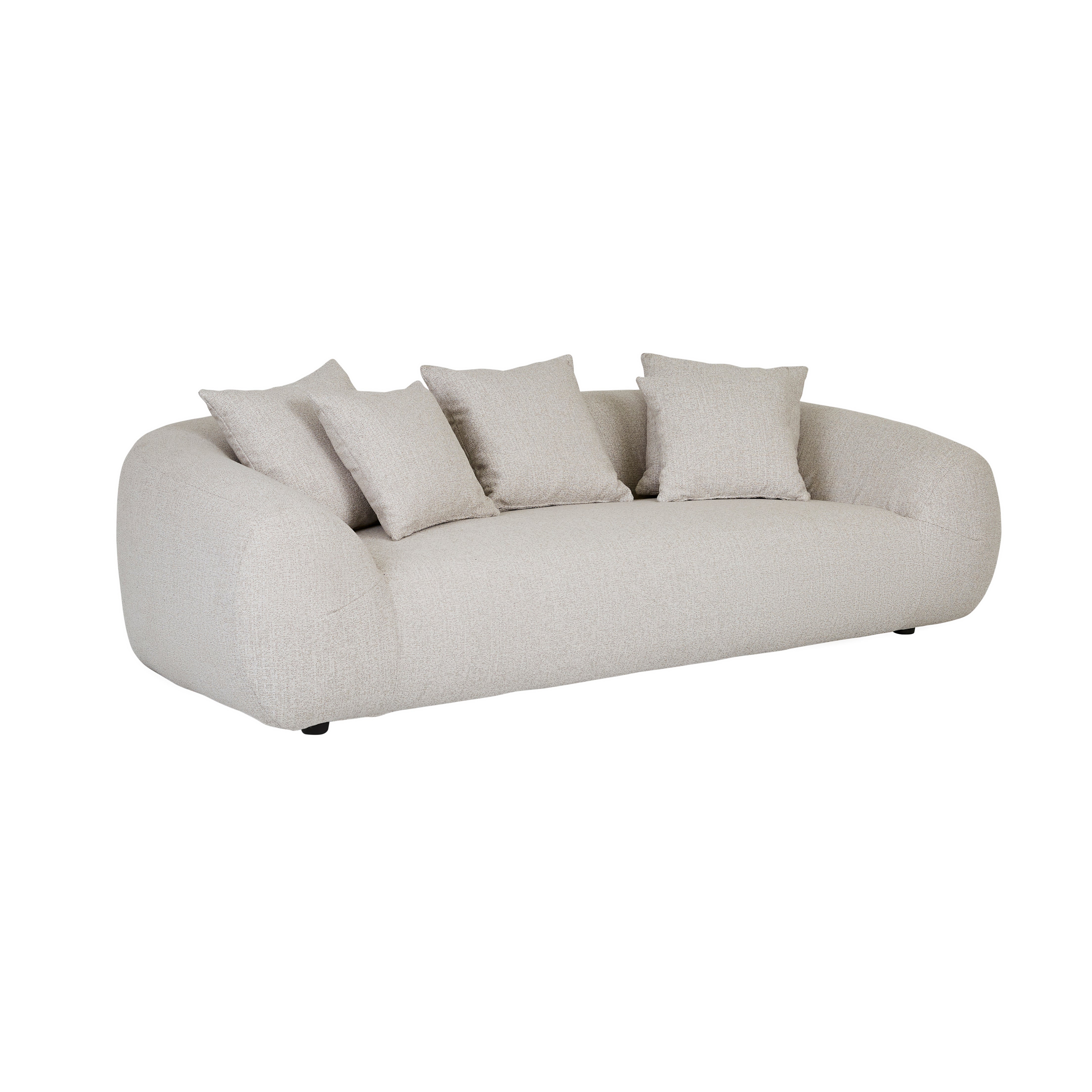 Felix Loop 3 Seater Sofa - Birch Speckle