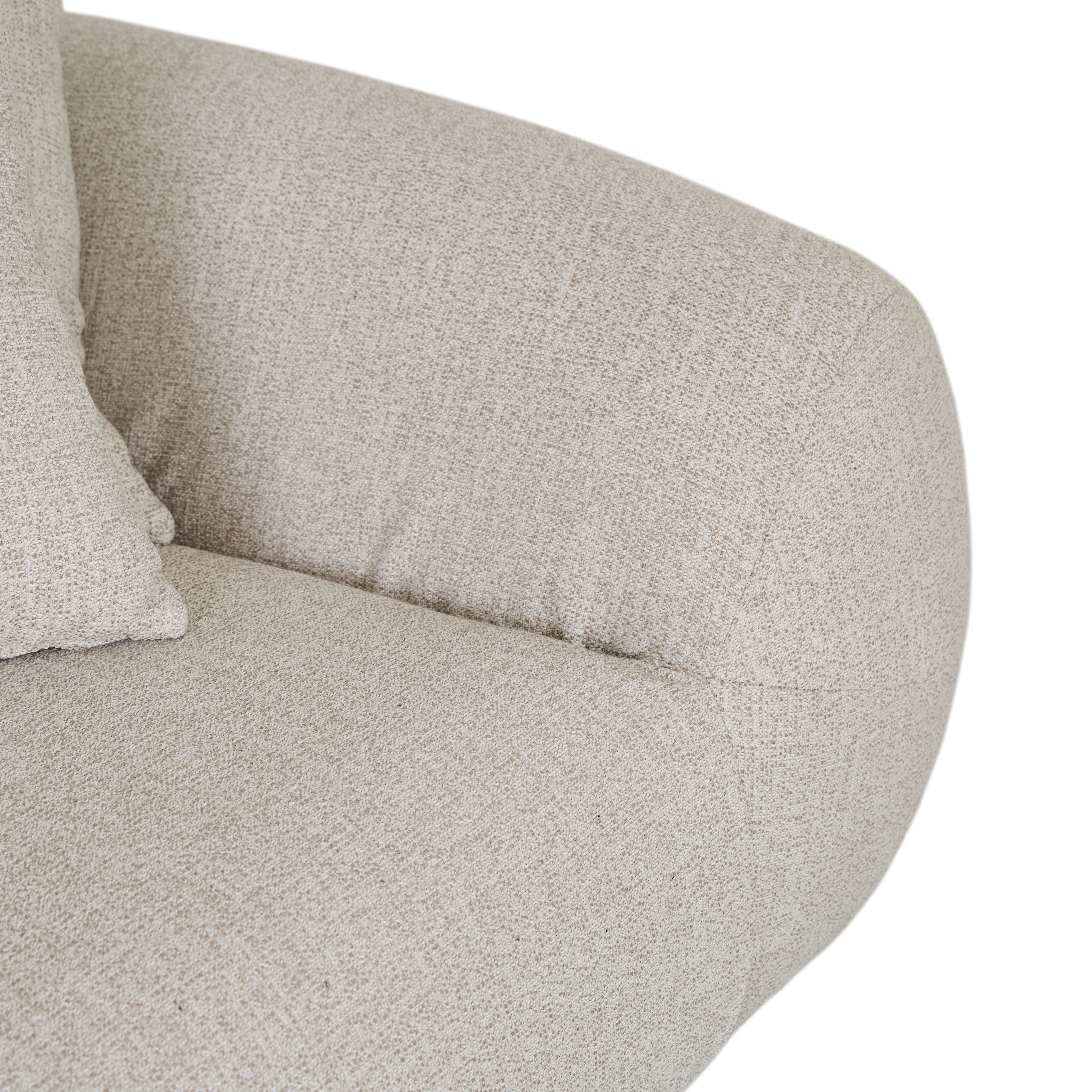 Felix Loop 3 Seater Sofa - Birch Speckle