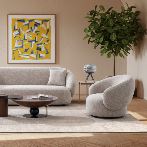 Cove Swivel Armchair