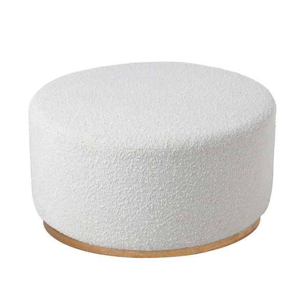 Senora Ottoman - Ivory