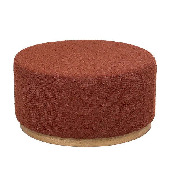 Senora Ottoman - Rust