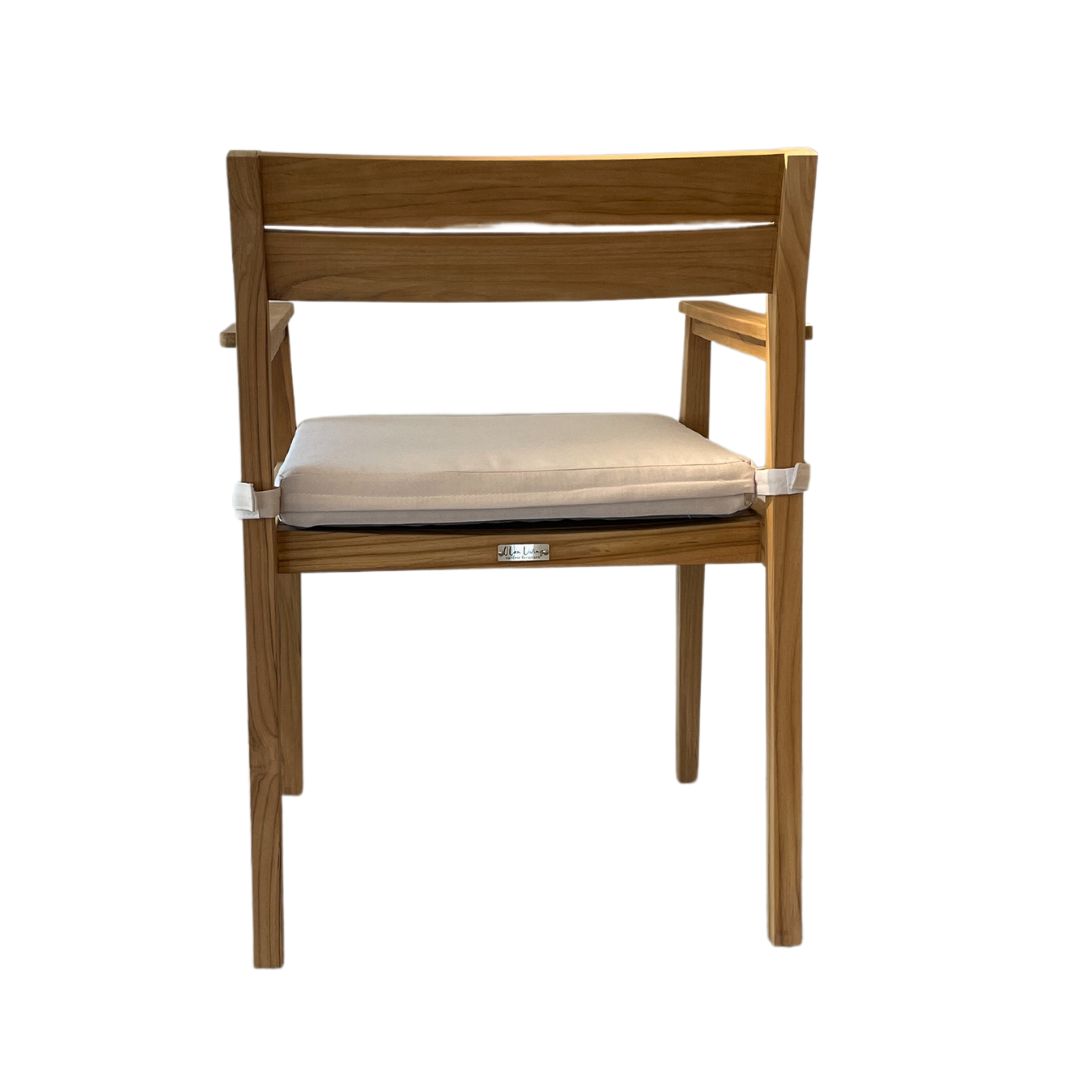 Alisa Teak Outdoor Dining Chair - Olan Living