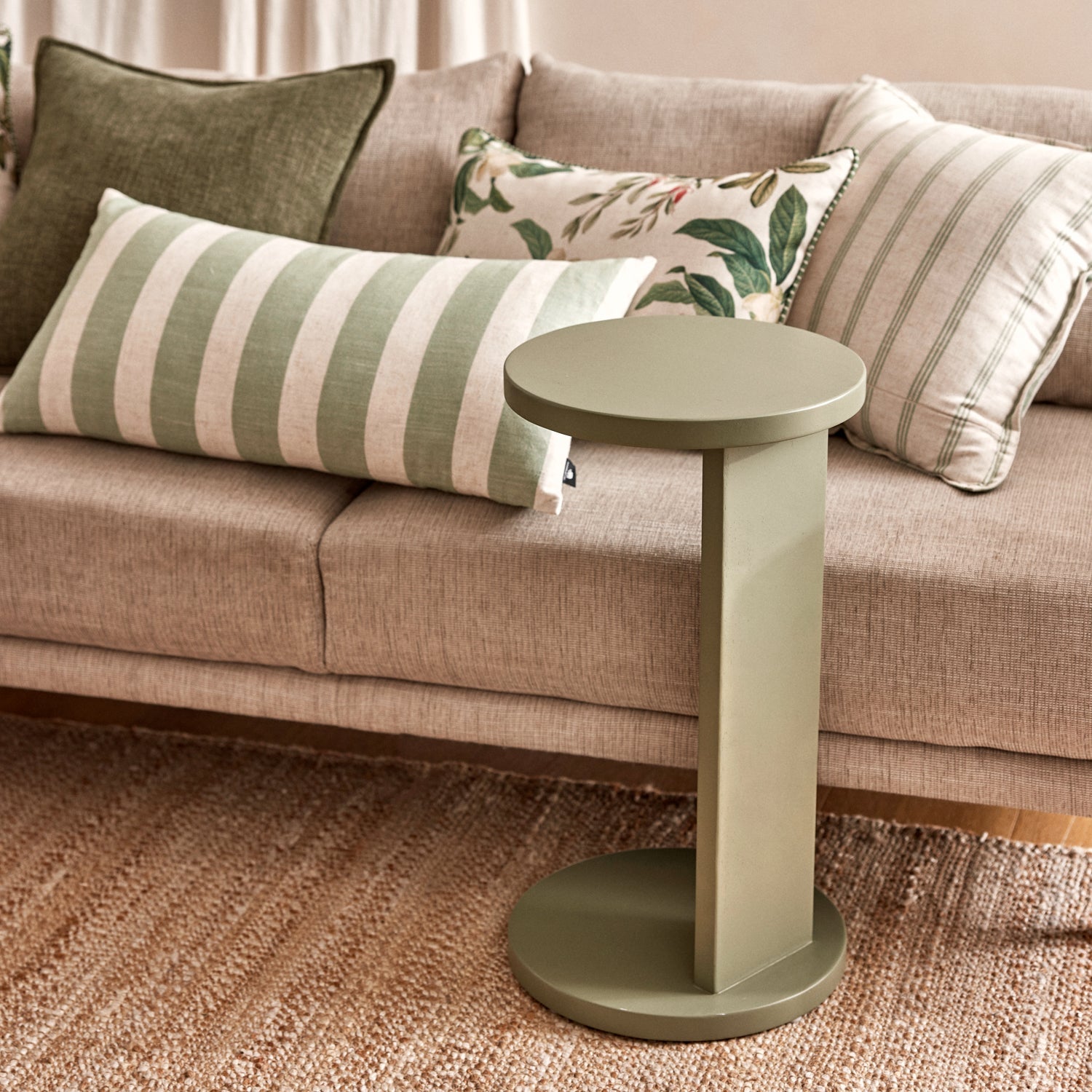 Wilbur Green Sofa Table