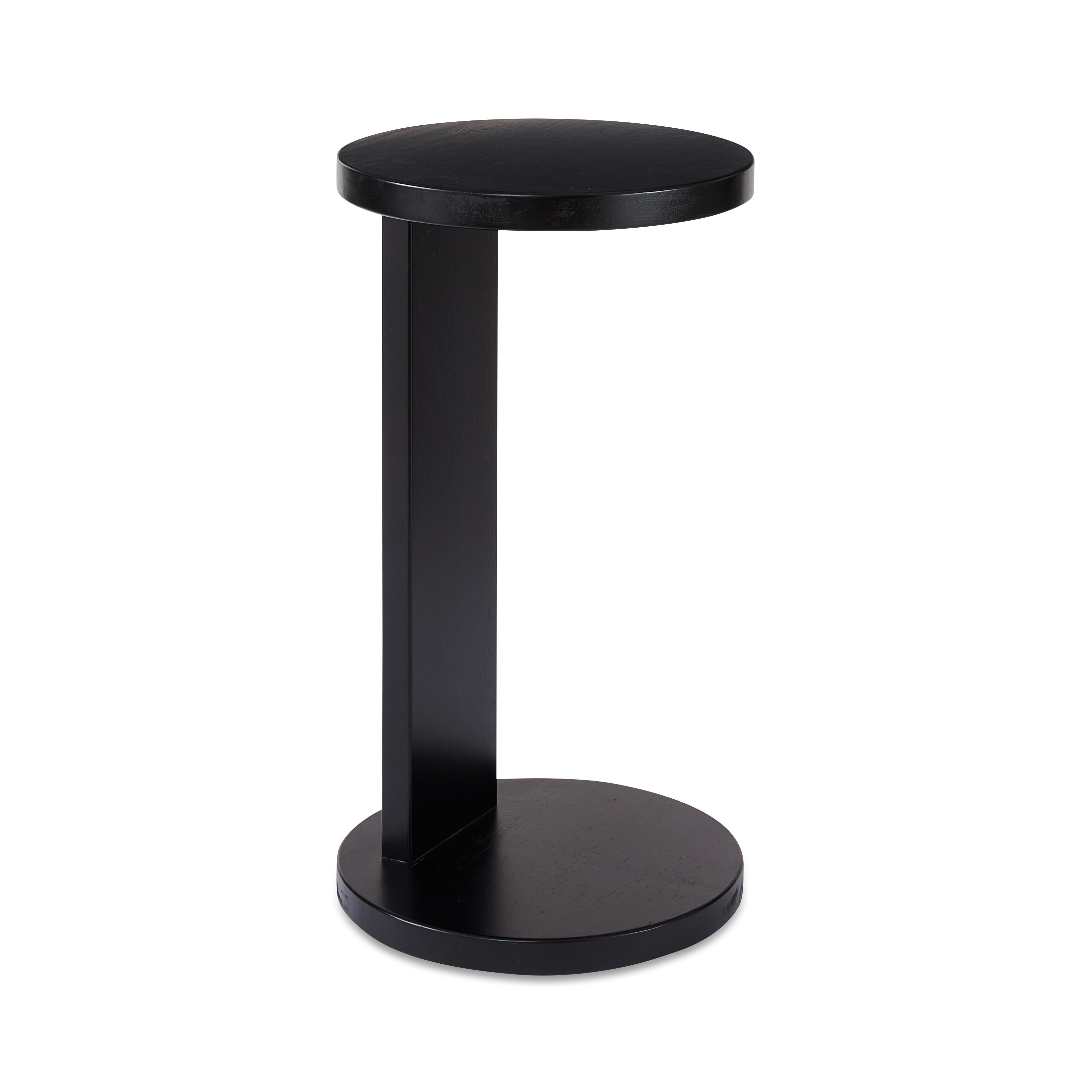 Wilbur Sofa Table 64x35cm Black