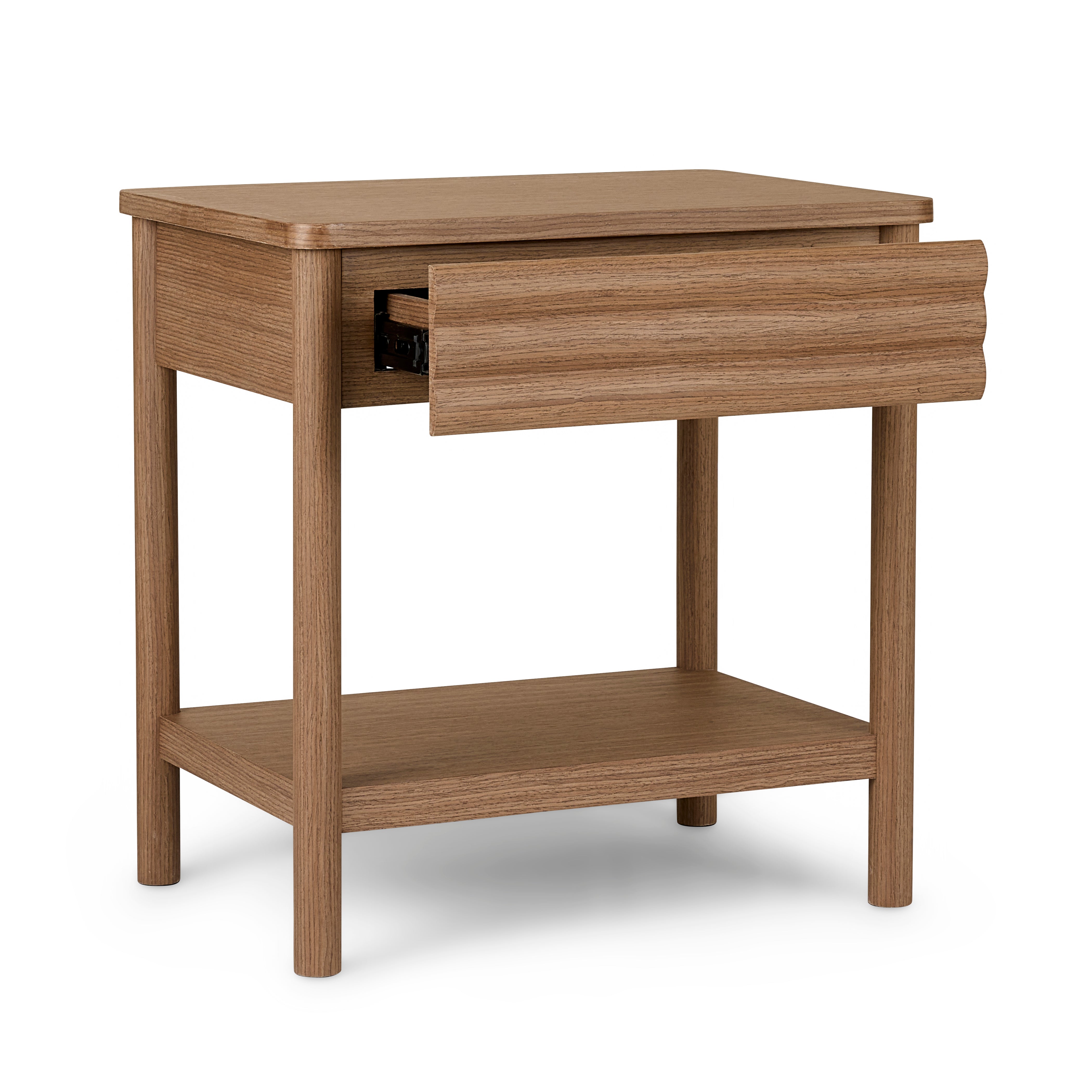 Zander Brown Bedside Table
