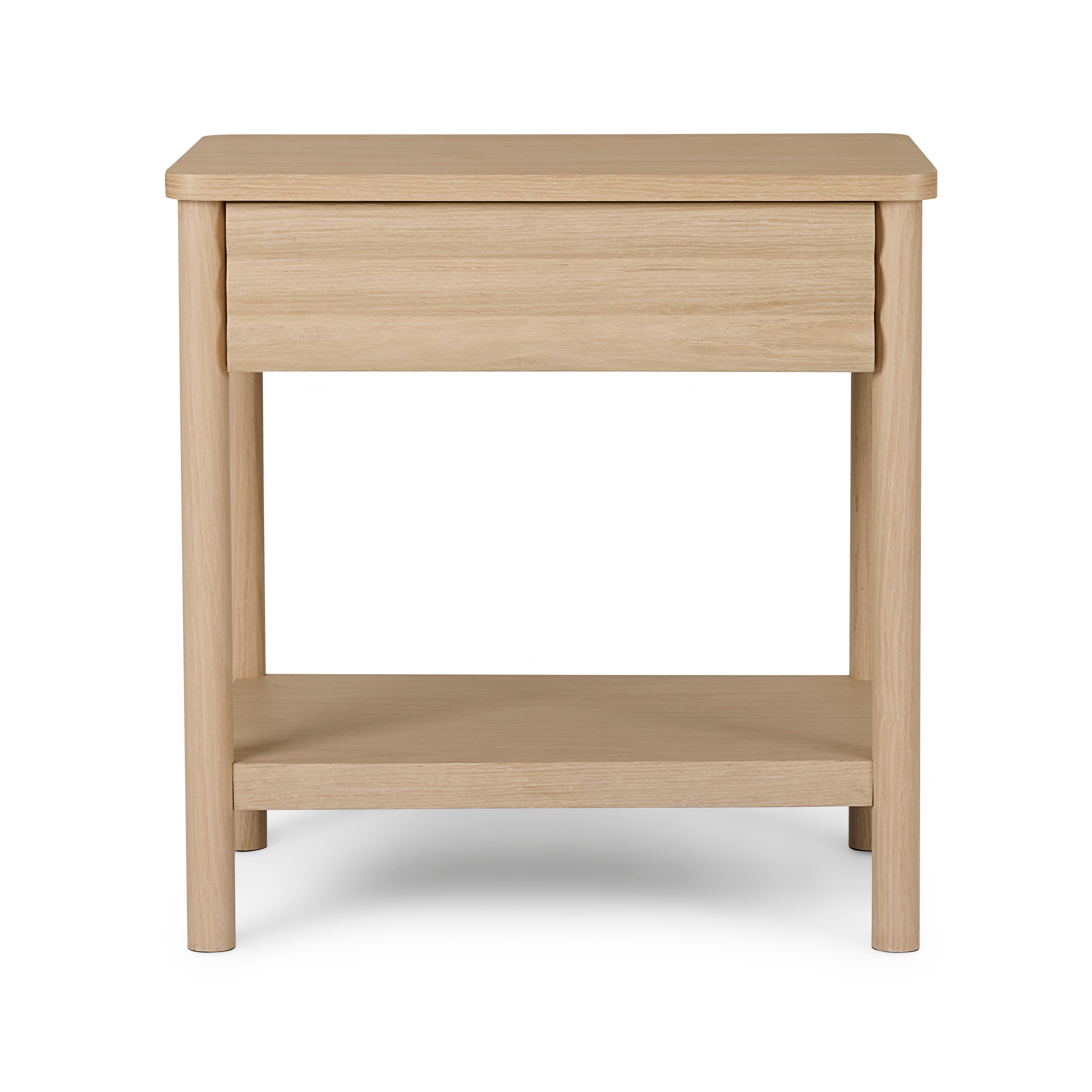 Zander Light Oak Bedside Table