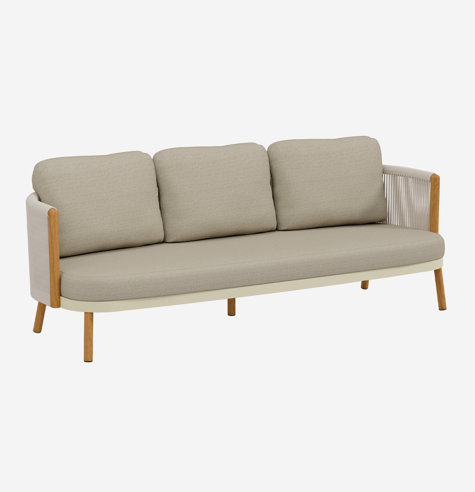 Chloe Outdoor 3-Seater Sofa - Beige (Pre-Order)