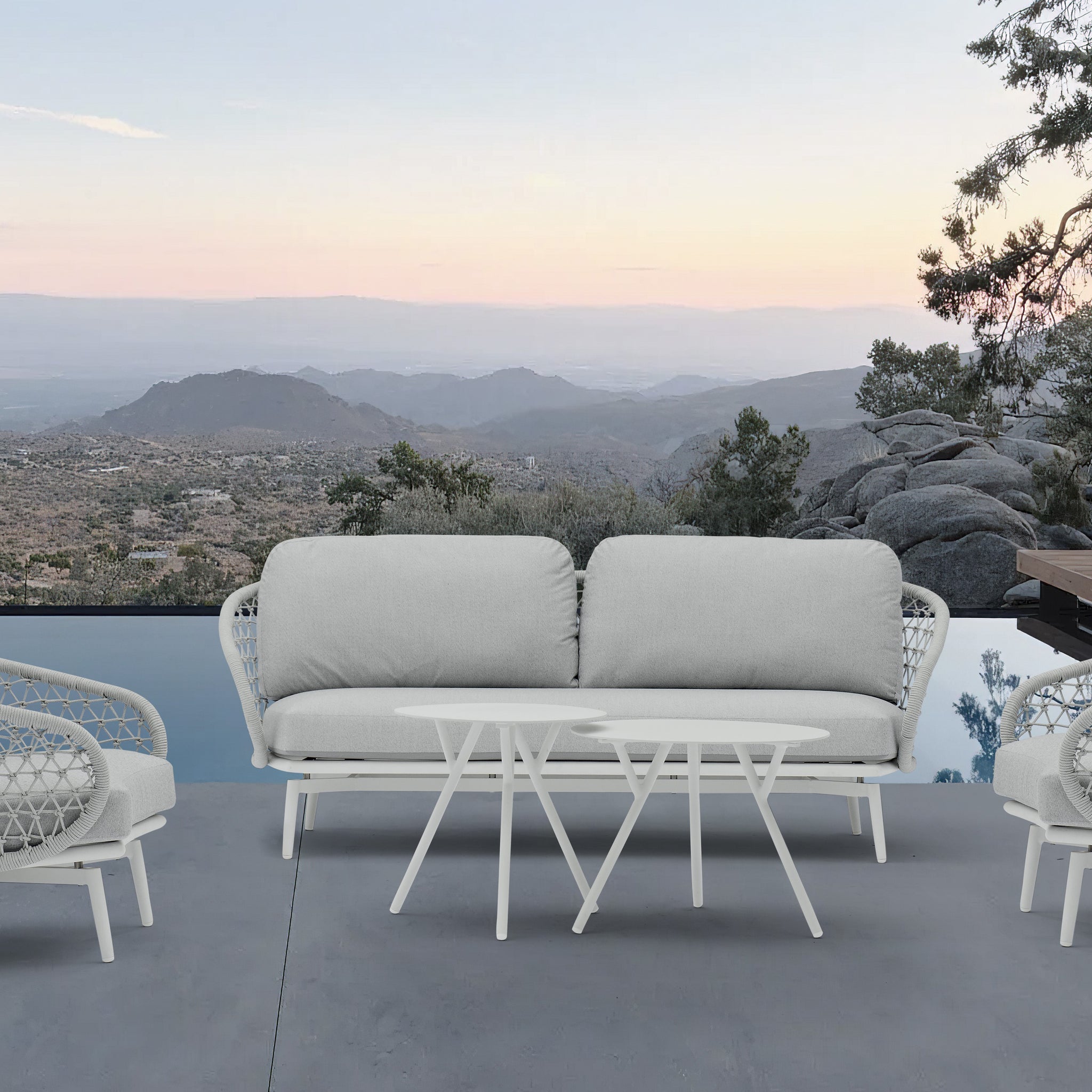 Verona Two Seater Outdoor Lounge