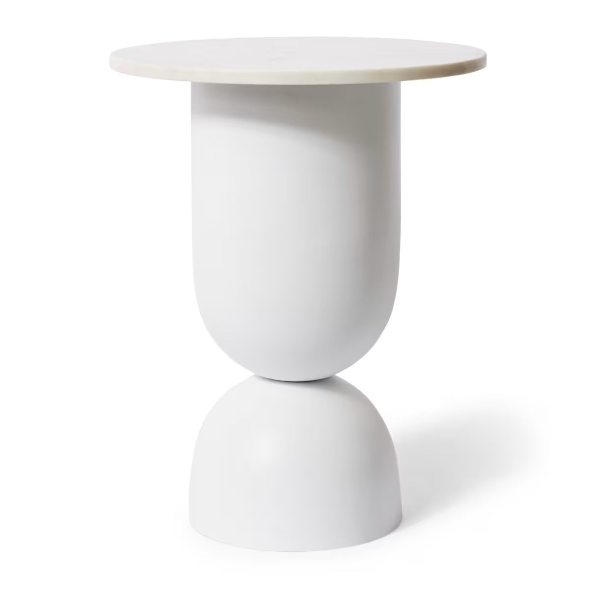 Jax Marble Side Table - 46 x 46 x 56cm