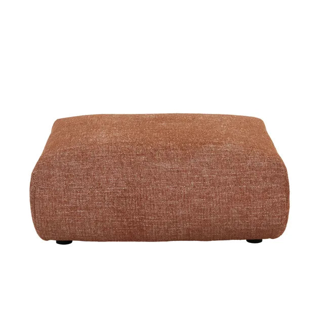 Juno Cloud Ottoman - Brick