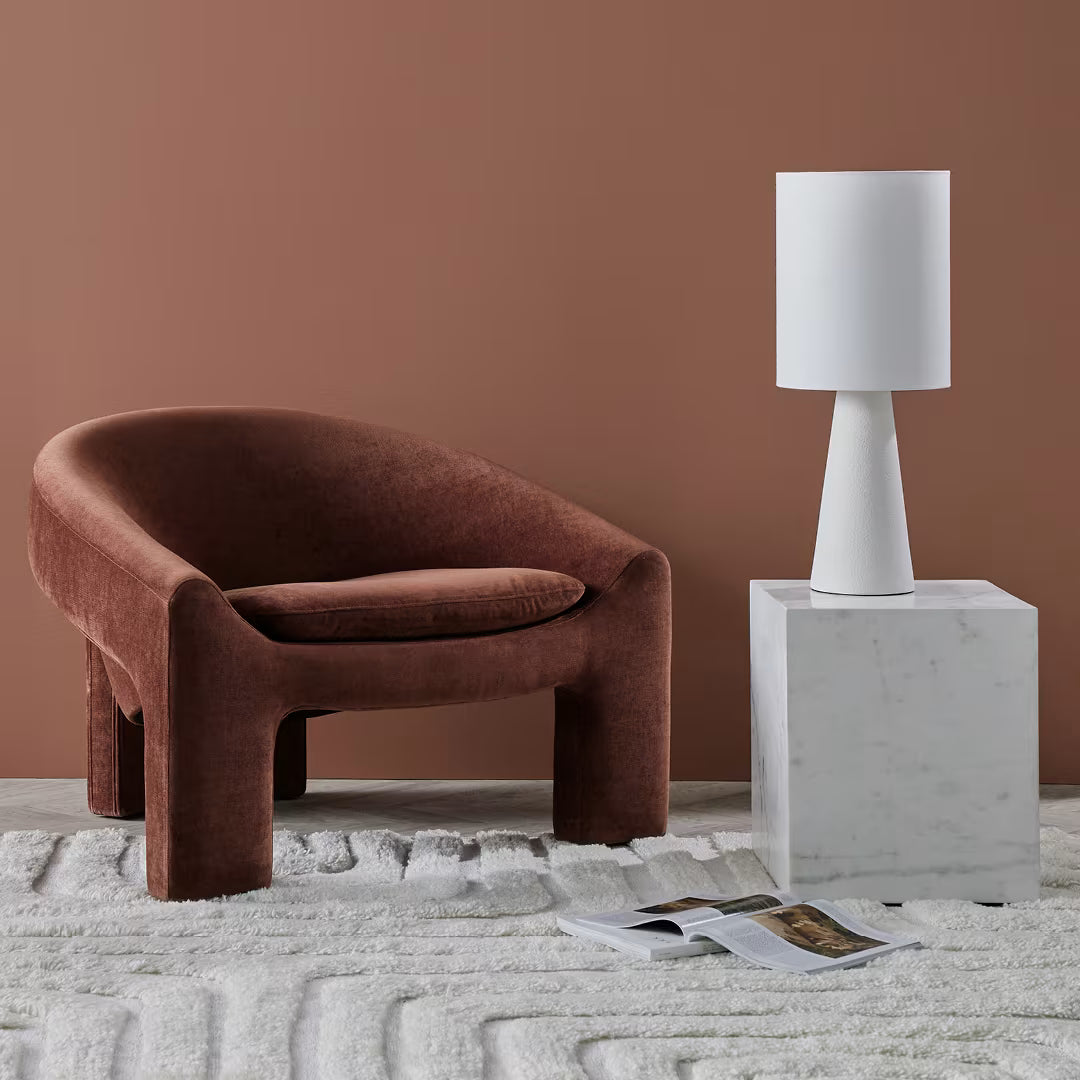 Blaire Accent Chair Muse Rust