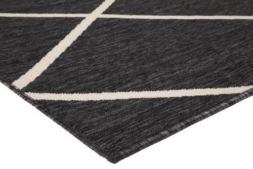 Tucson Turkish Outdoor Rug Black - Olan Living