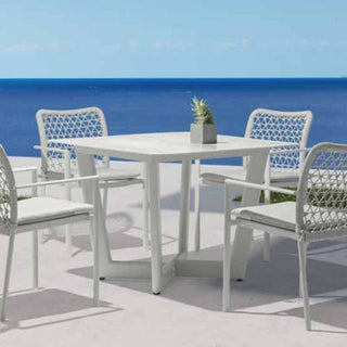 Verona Square Outdoor Dining Table - Olan Living