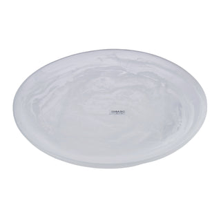 White Resin Platter